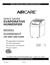 Aircare SS390DWHT User guide