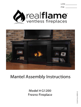 Real Flame G1200E-W User manual