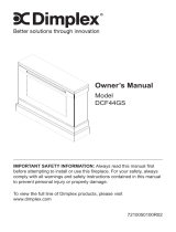 Dimplex DCF44B User manual