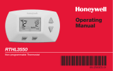 Honeywell RTHL3550D1006 User guide