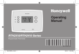 Honeywell RTH2410B User manual