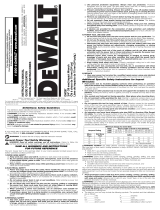 DeWalt DW297 User manual