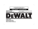 DeWalt DC390B User manual