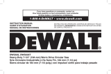 DeWalt DWS535 User manual