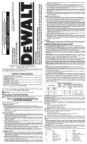 DeWalt DWD525K User manual