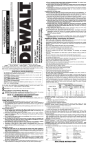 DeWalt D26677K 55A Portable Corded Hand  User manual