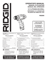 RIDGID R82005K User guide