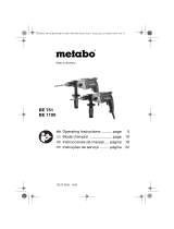 Metabo 600581420 be751 1 User guide