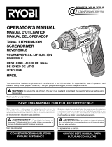 Ryobi ZRHP53LK User guide