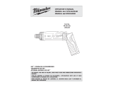 Milwaukee M12 2401-20 User manual