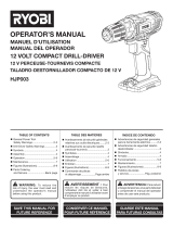 Ryobi ZRHJP004 User guide