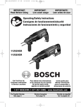 Bosch Power Tools 11253VSR User manual
