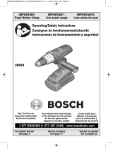 Bosch 38636-01 User guide