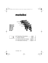 Metabo BE 561 Operating instructions