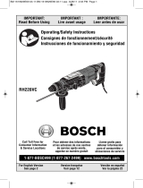 Bosch RH228VC-B User manual