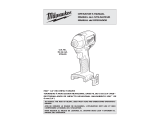 Milwaukee M18 Installation guide