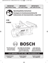 Bosch 4100 User guide