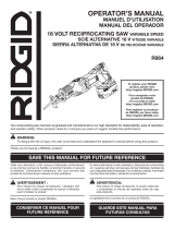 RIDGID R8641B User guide