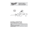 Milwaukee M18 HACKZALL 2625-20 User manual
