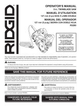 RIDGID R3250 User manual