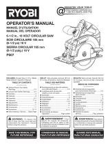 Ryobi P507-P5231 User manual