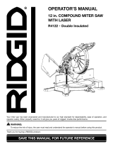 RIDGID R4122 User guide