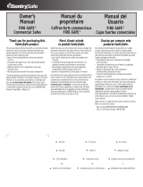 SentrySafe S6370 Owner's manual