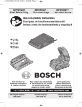 Bosch WC18CF User guide