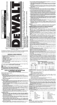 DeWalt D25762K User manual