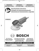 Bosch Power Tools 1250DEVS User manual