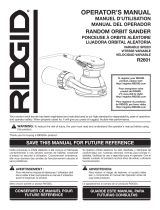 RIDGID R2601 User guide