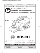 Bosch PL2632K User manual