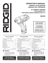 RIDGID R82230N User guide