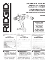 RIDGID R9621 User guide