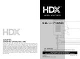 HDX HDX9PFTK User manual