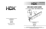 HDX HDXFR2190 User guide