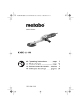 Metabo KNSE12-150 Operating instructions
