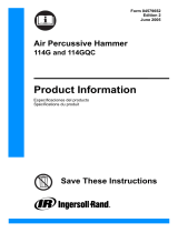 Ingersoll-Rand 114GQC User manual