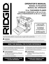 RIDGID R4331 User guide