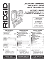 RIDGID R09892-AC848695 User manual