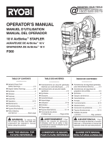 Ryobi AirStrike P360 User guide