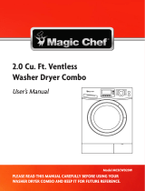 Magic Chef MCSCWD20W User guide