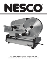 Nesco FS-250 Owner's manual