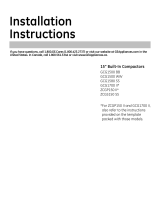 GE GCG1500R0WW Owner's manual