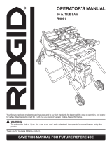 RIDGID R4091 User guide
