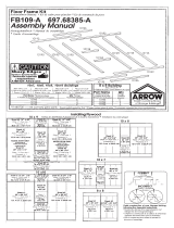 Arrow Storage Products FB109-A Owner's manual
