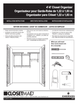 ClosetMaid 2873 Installation guide