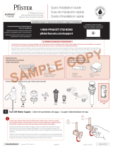 Pfister F-049-YW2K Installation guide