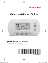Honeywell Home RTH6350D Operating instructions