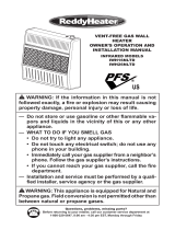 Reddy Heater IWH16NLTD User manual